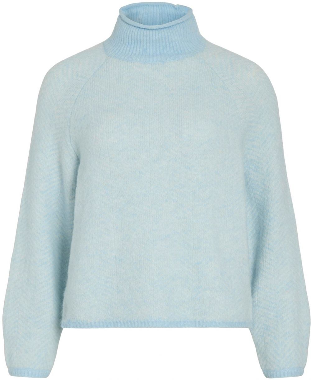 VILA Sveter 'VILory'  modrá / svetlomodrá