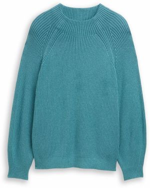 Tom Tailor Women + Sveter  smaragdová