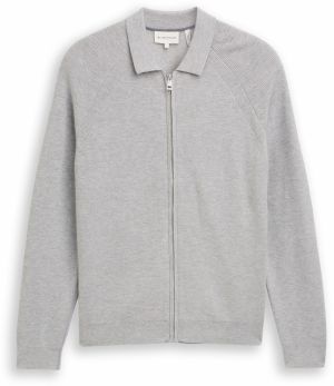 TOM TAILOR Kardigán  sivá melírovaná