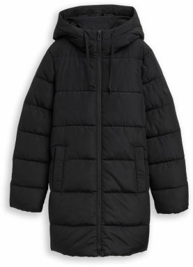 TOM TAILOR Zimný kabát  čierna