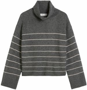 Marc O'Polo Sveter  tmavosivá / biela