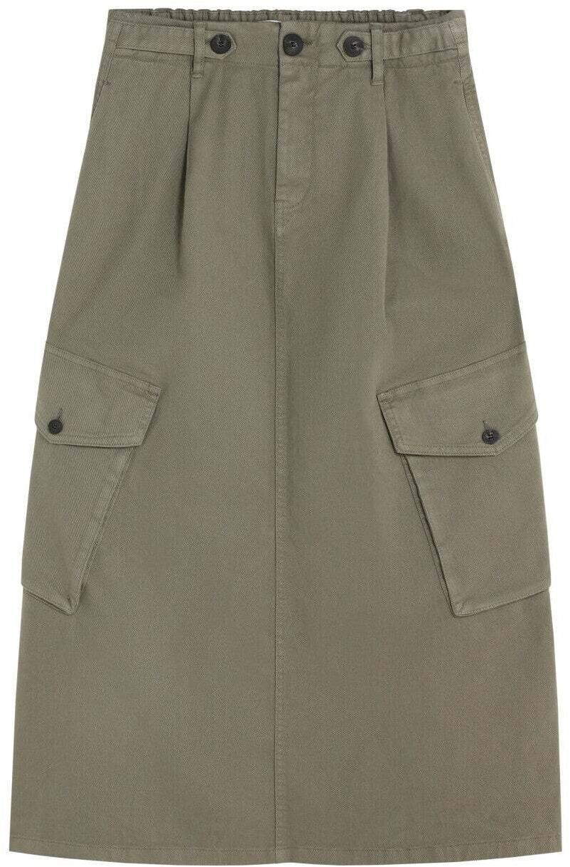 Scalpers Sukňa  kaki