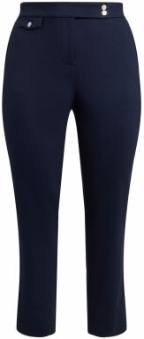 Lauren Ralph Lauren Plus Nohavice 'Zinlean'  námornícka modrá