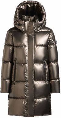 khujo Zimný kabát 'Haya2 Shiny'  sivá