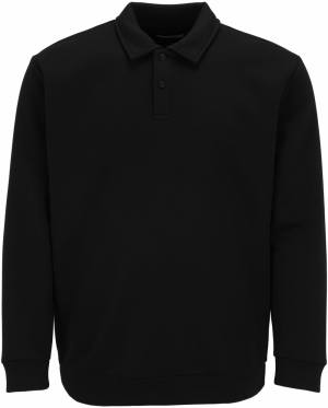 Jack & Jones Plus Mikina 'JJEBradley'  čierna