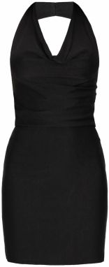 faina Kokteilové šaty  čierna