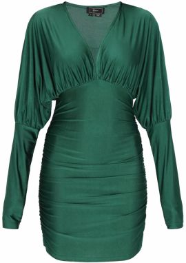faina Kokteilové šaty  zelená