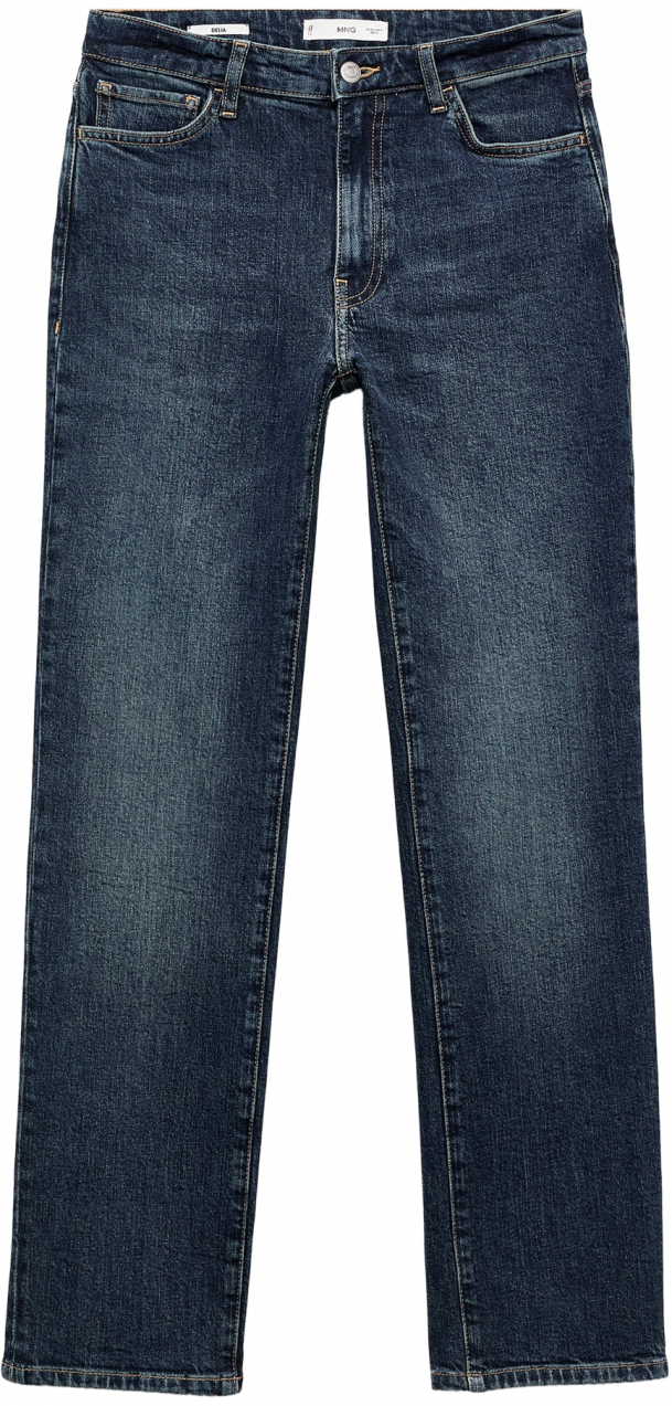 MANGO Džínsy 'DELIA'  modrá denim