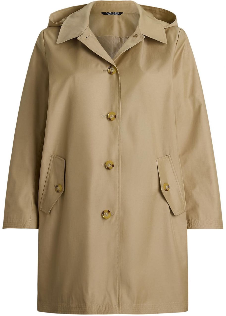 Lauren Ralph Lauren Plus Prechodný kabát  farba ťavej srsti