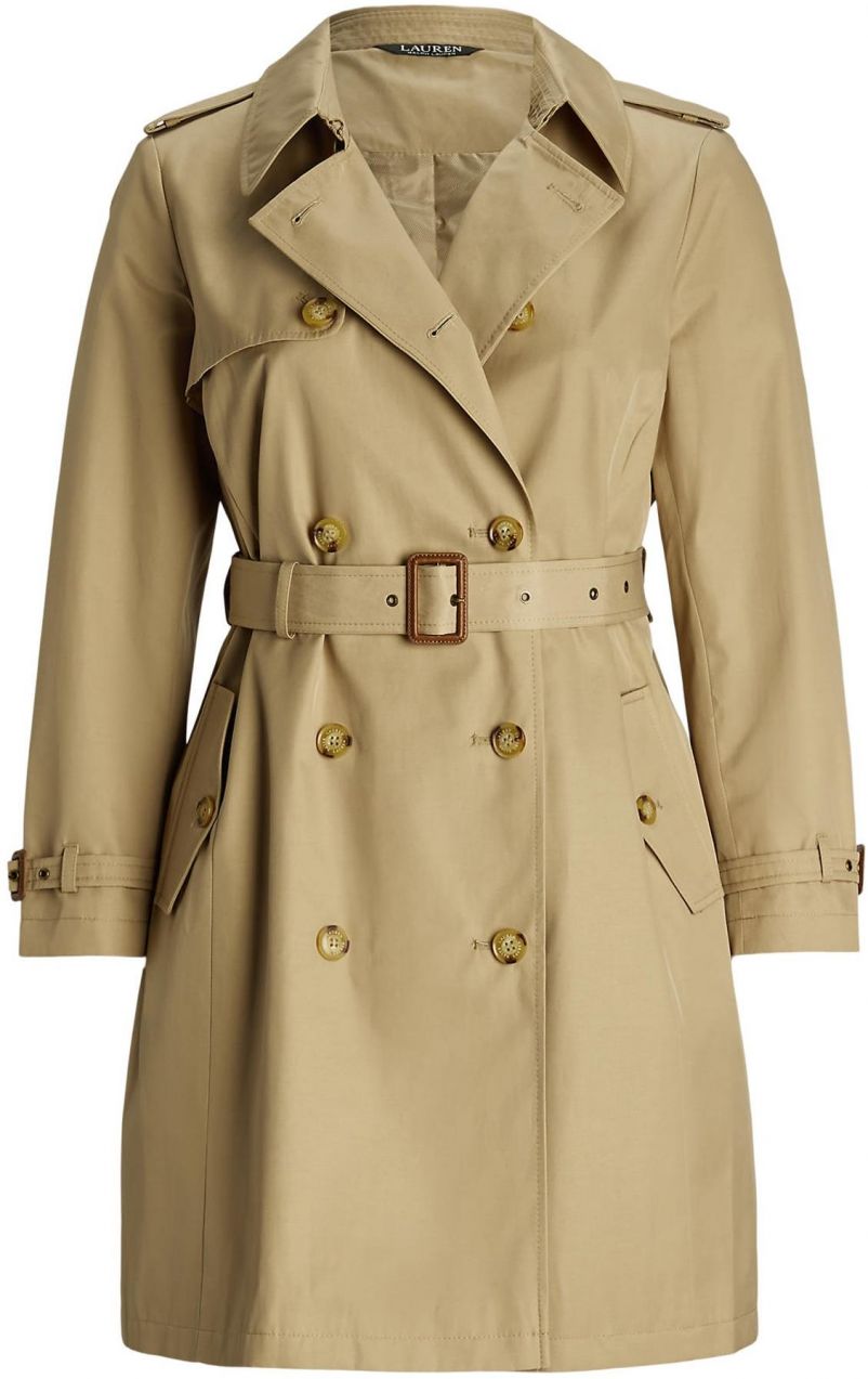 Lauren Ralph Lauren Plus Prechodný kabát  béžová