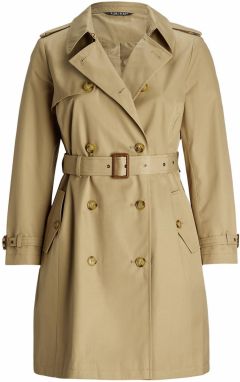 Lauren Ralph Lauren Plus Prechodný kabát  béžová