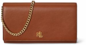 Lauren Ralph Lauren Listová kabelka  svetlohnedá