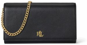 Lauren Ralph Lauren Listová kabelka 'ADAIR II'  čierna