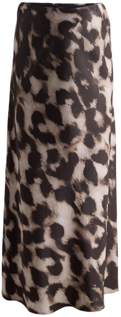 Next Sukňa  béžová / tmavohnedá