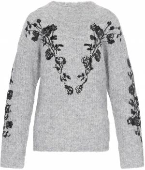 usha FESTIVAL Sveter  svetlosivá / čierna