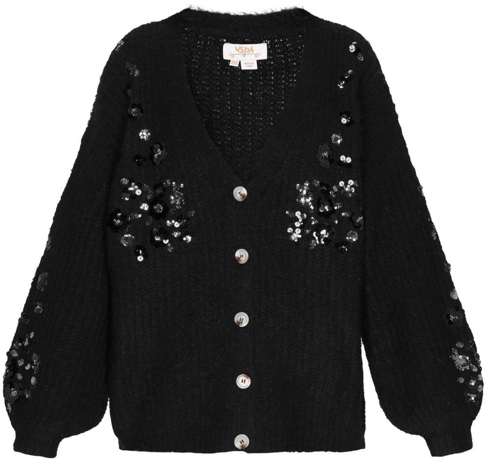 usha FESTIVAL Kardigán  čierna