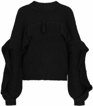 MYMO Oversize sveter 'Young Fashion'  čierna