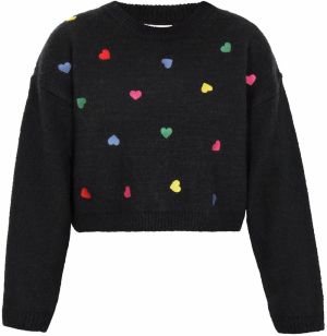 MYMO Oversize sveter  žltá / ružová / červená / čierna