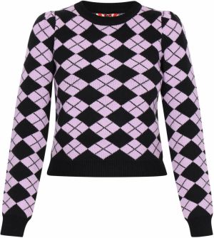 myMo ROCKS Sveter  orgovánová / čierna