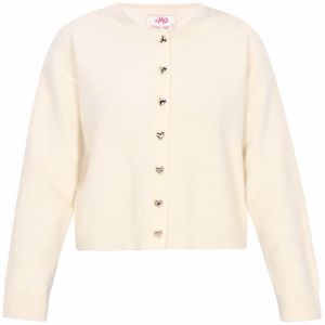 MYMO Oversize kardigán  šedobiela