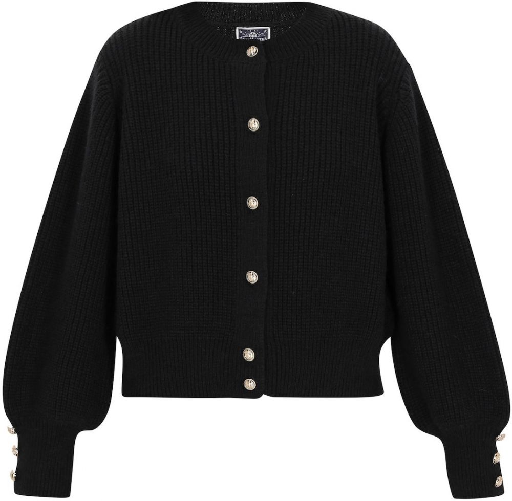 DreiMaster Maritim Oversize kardigán  čierna