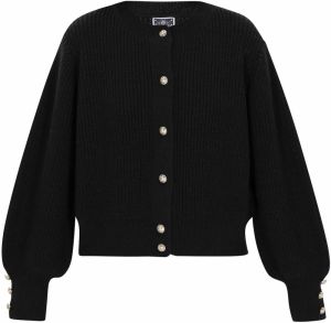 DreiMaster Maritim Oversize kardigán  čierna