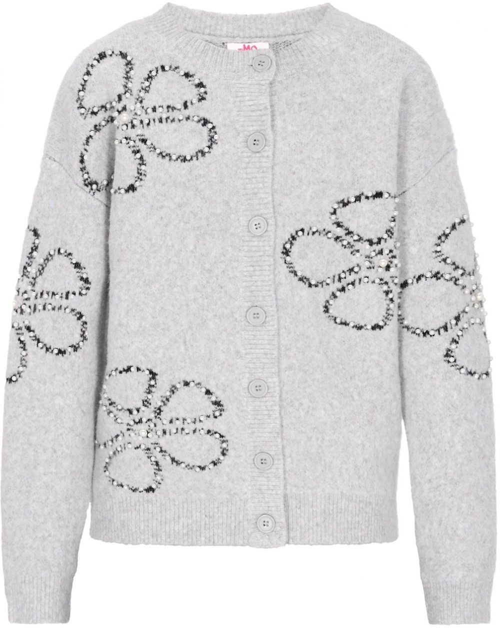 MYMO Kardigán  sivá / čierna