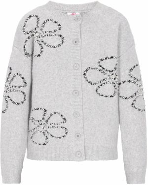 MYMO Kardigán  sivá / čierna