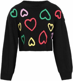 MYMO Sveter  žltá / zelená / červená / čierna