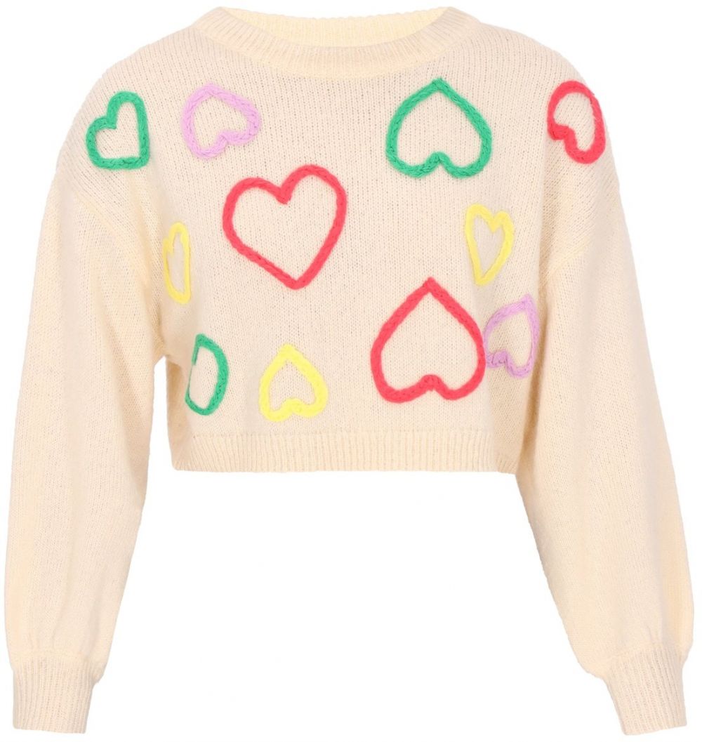 MYMO Sveter  citrónová žltá / trávovo zelená / svetlofialová / červená / šedobiela