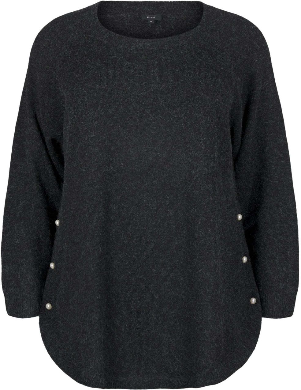 Zizzi Sveter 'MSunny'  tmavosivá