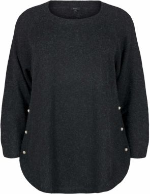 Zizzi Sveter 'MSunny'  tmavosivá