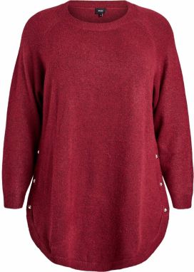 Zizzi Sveter 'MSunny'  bordová