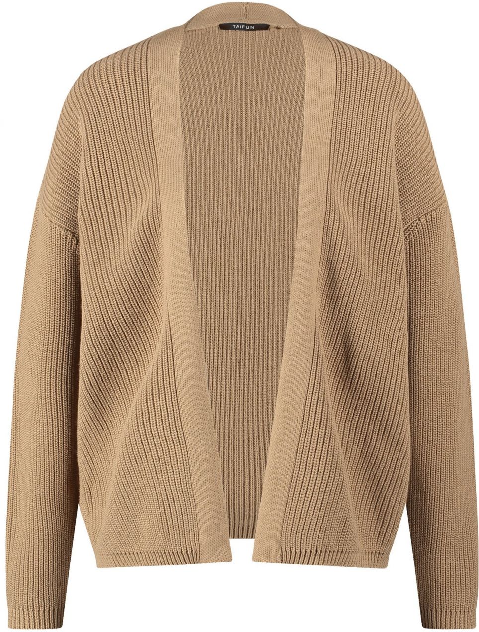 TAIFUN Kardigán  tmavobéžová