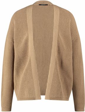 TAIFUN Kardigán  tmavobéžová