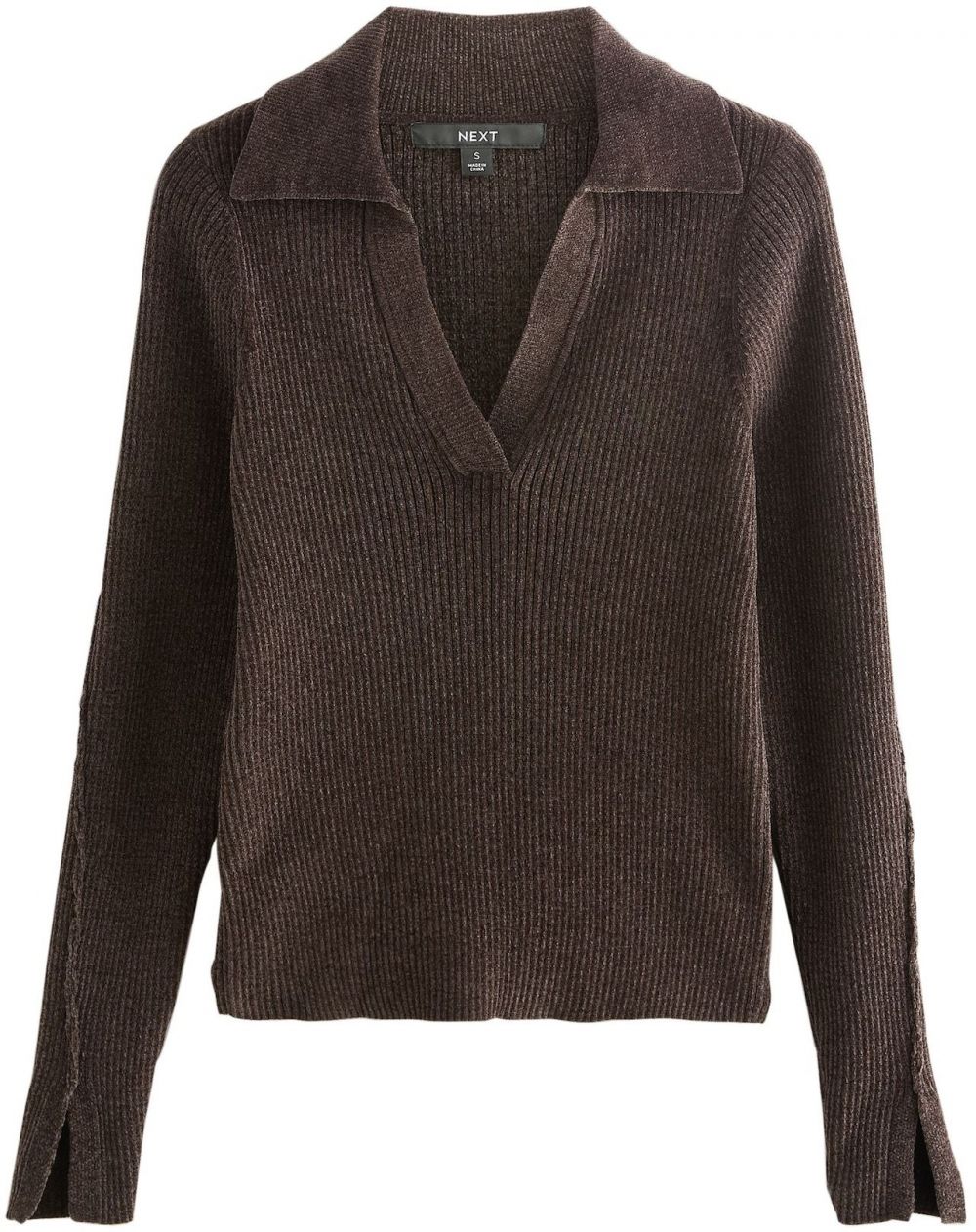 Next Sveter  čokoládová