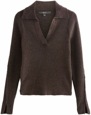 Next Sveter  čokoládová