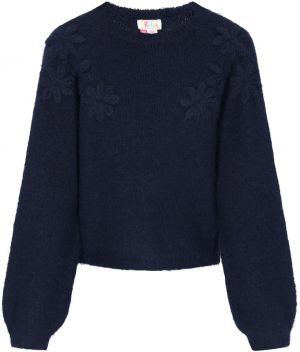 IZIA Sveter  tmavomodrá