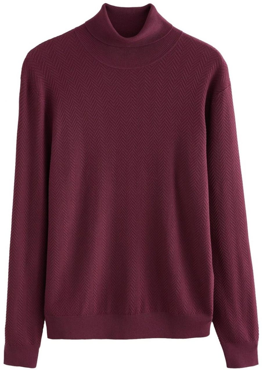 Next Sveter  vínovo červená