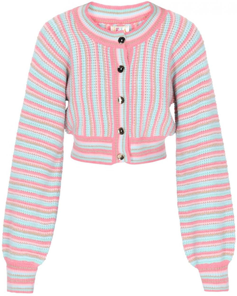 IZIA Kardigán  tyrkysová / pastelovo modrá / ružová / pastelovo ružová