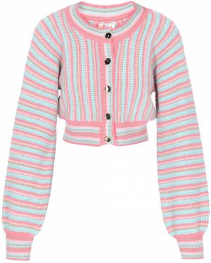 IZIA Kardigán  tyrkysová / pastelovo modrá / ružová / pastelovo ružová