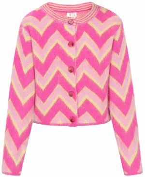 IZIA Kardigán  žltá / ružová / svetloružová