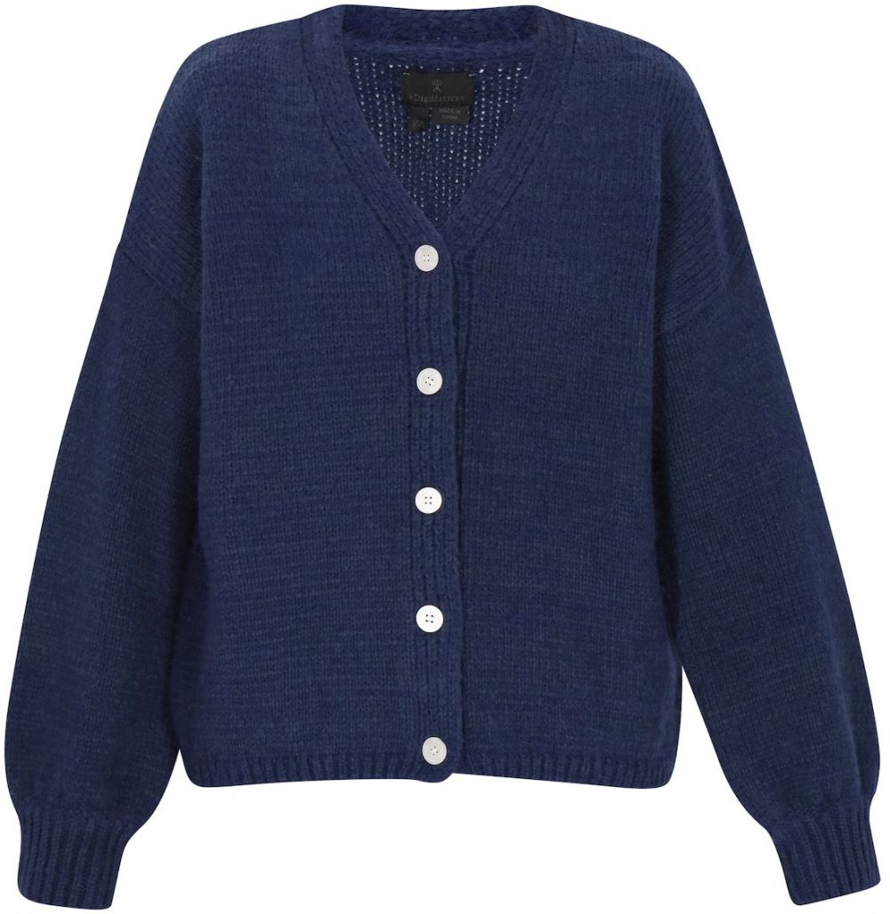 DreiMaster Klassik Oversize kardigán  námornícka modrá