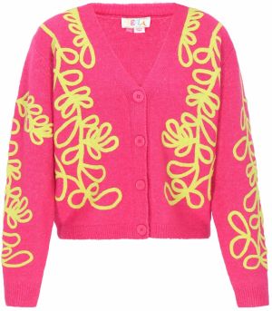 IZIA Kardigán  žltá / ružová