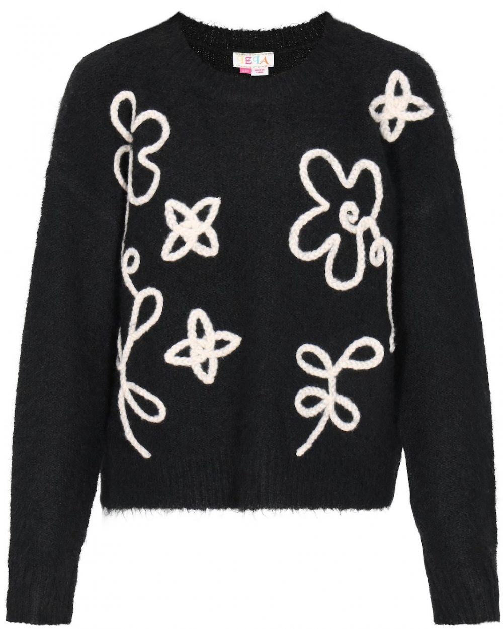 IZIA Sveter  čierna / biela