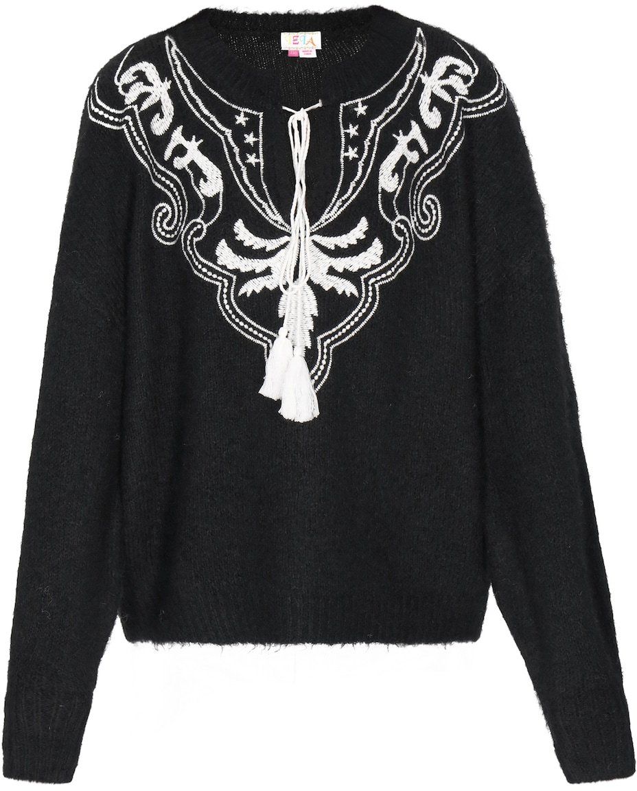 IZIA Sveter  čierna / biela