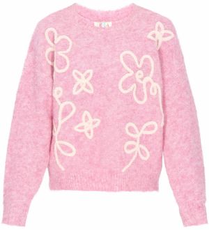 IZIA Sveter  svetlobéžová / ružová