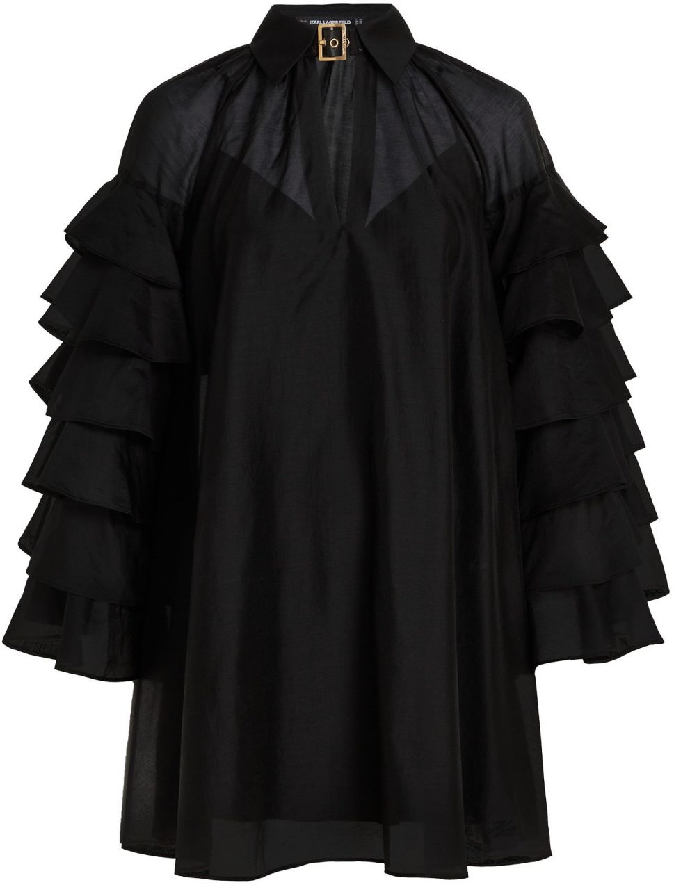 Karl Lagerfeld Večerné šaty  čierna