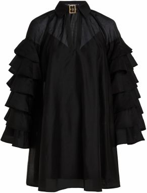 Karl Lagerfeld Večerné šaty  čierna