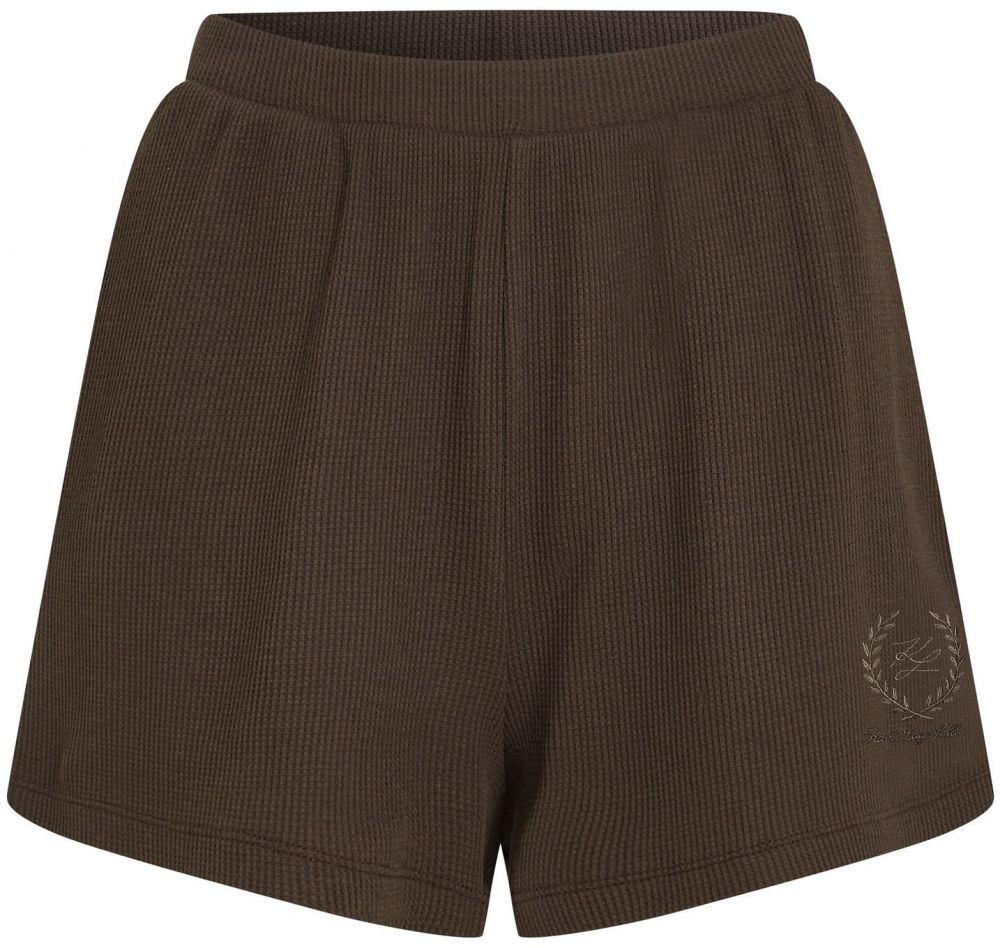 Karl Lagerfeld Nohavice 'Crest'  tmavohnedá